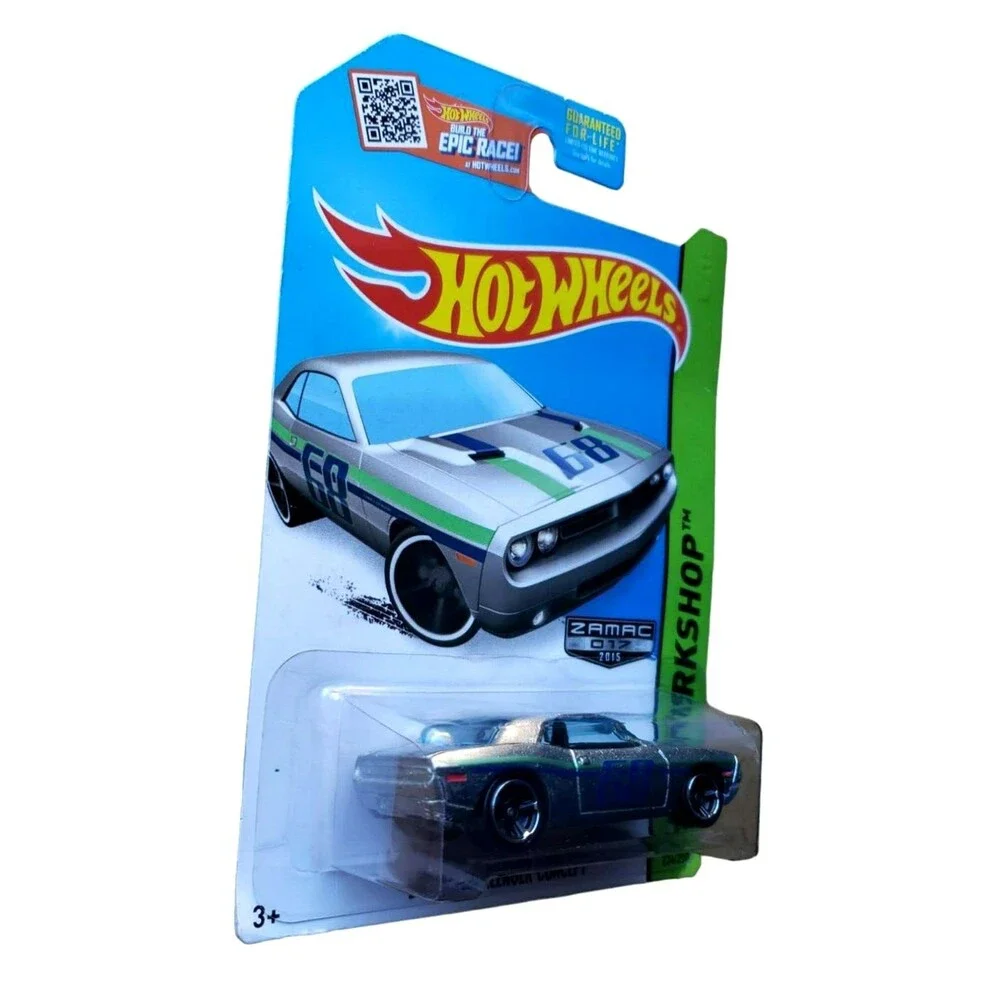 2015 Hot Wheels DODGE CHALLENGER CONCEPT ZAMAC 017 2015 HW Workshop 234/250 1:64